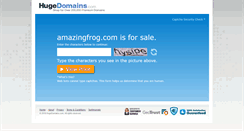Desktop Screenshot of amazingfrog.com